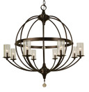 Large Chandeliers Glass Shade by Framburg ( 8 | 1078 MB Compass ) 