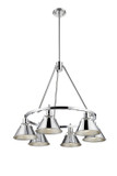 Mid. Chandeliers Metal Shade by Golden ( 62 | 3306-6 CH-CH Orwell ) 
