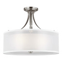 Semi-Flush Mts. Drum Shade by Generation Lighting ( 1 | 7737303EN3-962 Elmwood Park ) 
