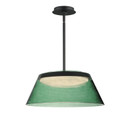 Pendants Glass Down by ET2 ( 86 | E22088-04BK Jensen ) 