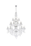 Large Chandeliers Candle by Elegant Lighting ( 173 | V7825G43C/RC Verona ) 
