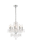 Mini Chandeliers Candle by Elegant Lighting ( 173 | V7838D20C/RC Princeton ) 