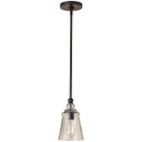 Mini Pendants Glass Down by Generation Lighting ( 1 | P1261ORB Urban Renewal ) 
