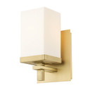 Sconces Single Glass by Golden ( 62 | DDDD-BA1 BCB-OP Maddox ) 
