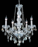 Mid. Chandeliers Candle by Elegant Lighting ( 173 | V7855D21C-GT/RC Verona ) 