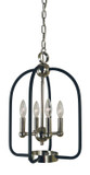 Foyer/Hall Lanterns Open Frame by Framburg ( 8 | 4934 PN/MBLACK Boulevard ) 