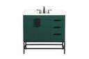 Plumbing Bath Chests/Vanities by Elegant Lighting ( 173 | VF48836MGN-BS Eugene ) 