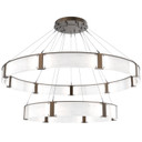 Large Chandeliers Ring/Halo by Hammerton Studio ( 404 | CHB0042-2D-FB-CG-CA1-L1 Parallel ) 