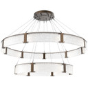 Large Chandeliers Ring/Halo by Hammerton Studio ( 404 | CHB0042-2D-FB-CR-CA1-L1 Parallel ) 