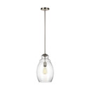 Mini Pendants Glass Down by Generation Lighting ( 1 | P1484SN Marino ) 