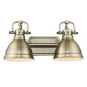 Bathroom Fixtures Two Lights by Golden ( 62 | 3602-BA2 AB-AB Duncan ) 