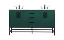 Plumbing Bath Chests/Vanities by Elegant Lighting ( 173 | VF48860DMGN Eugene ) 