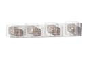Bathroom Fixtures Four Lights by ET2 ( 86 | E22834-18PCPC Gem ) 