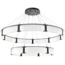 Large Chandeliers Ring/Halo by Hammerton Studio ( 404 | CHB0042-2D-MB-CR-CA1-L3 Parallel ) 