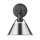Sconces Directional/Cylinder by Golden ( 62 | 3306-BA1 BLK-CH Orwell ) 