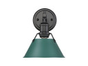 Sconces Metal by Golden ( 62 | 3306-BA1 BLK-GN Orwell ) 