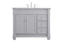 Plumbing Bath Chests/Vanities by Elegant Lighting ( 173 | VF50042GR Wesley ) 
