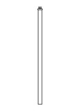 Specialty Items Fixture Accents/Parts by Generation Lighting ( 1 | 9199-12 Replacement Stems ) 