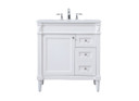 Plumbing Bath Chests/Vanities by Elegant Lighting ( 173 | VF31832WH Bennett ) 