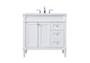 Plumbing Bath Chests/Vanities by Elegant Lighting ( 173 | VF31836WH Bennett ) 