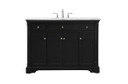 Plumbing Bath Chests/Vanities by Elegant Lighting ( 173 | VF53048BK Clarence ) 