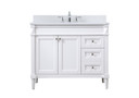 Plumbing Bath Chests/Vanities by Elegant Lighting ( 173 | VF31842WH-BS Bennett ) 