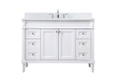Plumbing Bath Chests/Vanities by Elegant Lighting ( 173 | VF31848WH-BS Bennett ) 