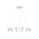 Mid. Chandeliers Glass Down by Eurofase ( 40 | 33725-017 Netto ) 