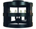 Semi-Flush Mts. Cage by Framburg ( 8 | L1001 MBLACK Homestead ) 