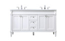 Plumbing Bath Chests/Vanities by Elegant Lighting ( 173 | VF31860DWH Bennett ) 