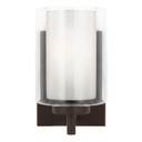 Sconces Single Glass by Generation Lighting ( 1 | 4137301EN3-710 Elmwood Park ) 
