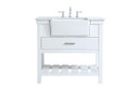 Plumbing Bath Chests/Vanities by Elegant Lighting ( 173 | VF60136WH Clement ) 