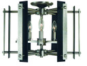 Semi-Flush Mts. Cage by Framburg ( 8 | L1063 BN/MBLACK Bucolic ) 
