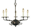 Mid. Chandeliers Candle by Framburg ( 8 | 2375 SBR Jamestown ) 