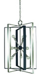 Foyer/Hall Lanterns Open Frame by Framburg ( 8 | L1091 BN/MBLACK Interstellar ) 