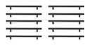 Specialty Items Cabinet Hardware by Elegant Lighting ( 173 | PL400-7-MB-10PK Quinn ) 