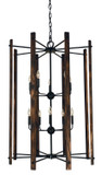 Foyer/Hall Lanterns Open Frame by Framburg ( 8 | 5408 MBLACK Modern Farmhouse ) 