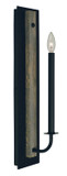 Sconces Single Candle by Framburg ( 8 | 5411 MBLACK Loft ) 