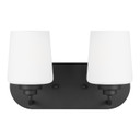 Bathroom Fixtures Two Lights by Generation Lighting ( 1 | 4402802-112 Windom ) 