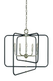 Mid. Chandeliers Candle by Framburg ( 8 | 5425 SP/MBLACK Montrose ) 