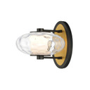 Sconces Single Glass by ET2 ( 86 | E24030-24BKNAB Amulet ) 
