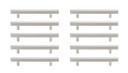 Specialty Items Cabinet Hardware by Elegant Lighting ( 173 | PL402-5-NK-10PK Dior ) 
