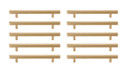 Specialty Items Cabinet Hardware by Elegant Lighting ( 173 | PL402-6-BR-10PK Dior ) 