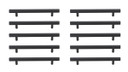 Specialty Items Cabinet Hardware by Elegant Lighting ( 173 | PL402-6-MB-10PK Dior ) 