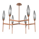 Mid. Chandeliers Glass Up by Hammerton Studio ( 404 | CHB0050-37-BB-CS-001-L1 Rock Crystal ) 