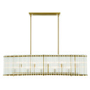 Linear/Island Drum Shade by Eurofase ( 40 | 47240-018 Glasbury ) 