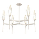 Mid. Chandeliers Glass Up by Hammerton Studio ( 404 | CHB0050-37-BS-CA-001-L3 Rock Crystal ) 