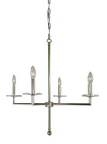 Mid. Chandeliers Candle by Framburg ( 8 | 5454 MBLACK Muse ) 