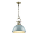 Pendants Metal Shade by Golden ( 62 | 3602-L AB-SF Duncan ) 