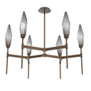 Mid. Chandeliers Glass Up by Hammerton Studio ( 404 | CHB0050-37-FB-CS-001-L3 Rock Crystal ) 